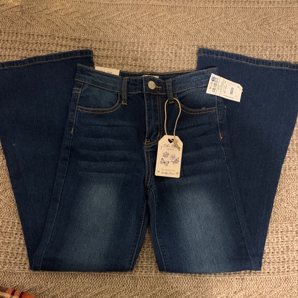 NWT Soho Blue Denim Girl Jeans